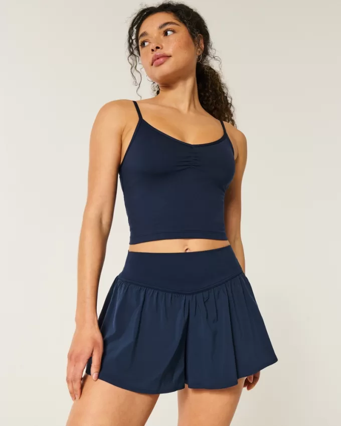 Gilly Hicks Active Lined Flutter Shorts,Gilly Hicks Active Lined Flutter Shorts