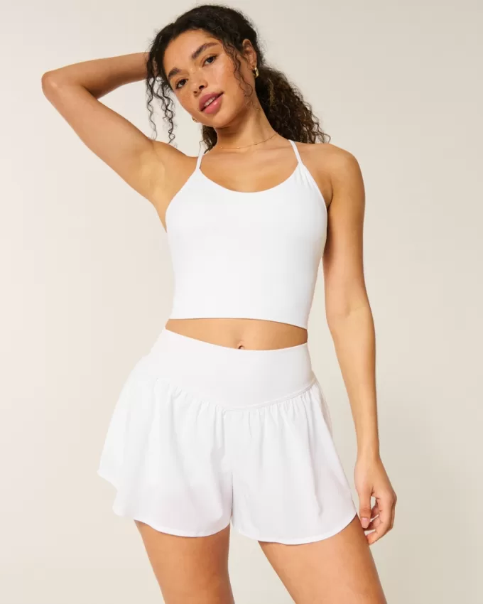 Gilly Hicks Active Lined Flutter Shorts,Gilly Hicks Active Lined Flutter Shorts