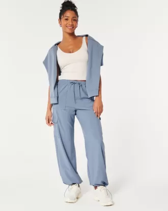 Gilly Hicks Active Mid-Rise Parachute Pants,Gilly Hicks Active Mid-Rise Parachute Pants