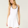 Gilly Hicks Active Pleated Halter Dress,Gilly Hicks Active Pleated Halter Dress