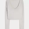 Gilly Hicks Active Recharge Long-Sleeve Plunge Top,Gilly Hicks Active Recharge Long-Sleeve Plunge Top Gilly Hicks Active Recharge Long-Sleeve Plunge Top,Gilly Hicks Active Recharge Long-Sleeve Plunge Top