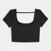 Gilly Hicks Active Recharge Open-Back Tee,Gilly Hicks Active Recharge Open-Back Tee