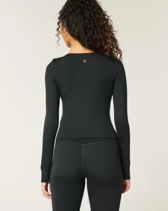 Gilly Hicks Active Recharge Ruched Sweetheart Top,Gilly Hicks Active Recharge Ruched Sweetheart Top