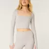 Gilly Hicks Active Recharge Square-Neck Top,Gilly Hicks Active Recharge Square-Neck Top Gilly Hicks Active Recharge Square-Neck Top,Gilly Hicks Active Recharge Square-Neck Top