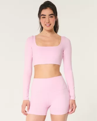 Gilly Hicks Active Recharge Ultra-Crop Long-Sleeve Top,Gilly Hicks Active Recharge Ultra-Crop Long-Sleeve Top Gilly Hicks Active Recharge Ultra-Crop Long-Sleeve Top,Gilly Hicks Active Recharge Ultra-Crop Long-Sleeve Top