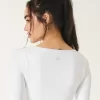 Gilly Hicks Active Recharge Ultra-Crop Plunge Top,Gilly Hicks Active Recharge Ultra-Crop Plunge Top