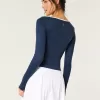 Gilly Hicks Active Recharge Under-Bust Long-Sleeve Top,Gilly Hicks Active Recharge Under-Bust Long-Sleeve Top Gilly Hicks Active Recharge Under-Bust Long-Sleeve Top,Gilly Hicks Active Recharge Under-Bust Long-Sleeve Top