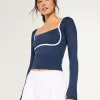 Gilly Hicks Active Recharge Under-Bust Long-Sleeve Top,Gilly Hicks Active Recharge Under-Bust Long-Sleeve Top Gilly Hicks Active Recharge Under-Bust Long-Sleeve Top,Gilly Hicks Active Recharge Under-Bust Long-Sleeve Top
