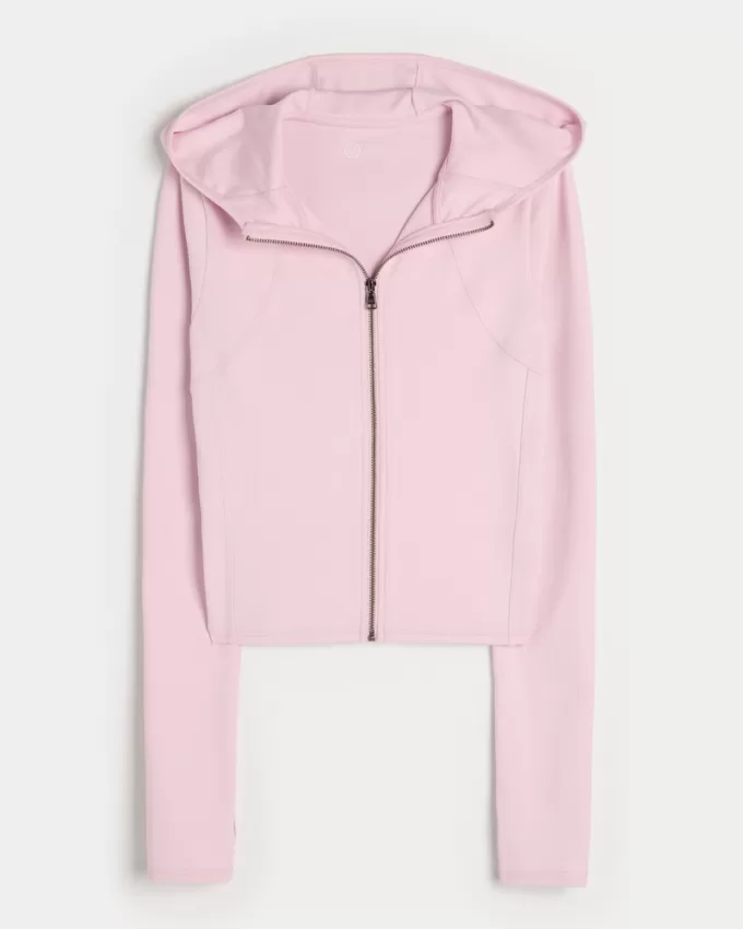 Gilly Hicks Active Recharge Zip-Up Hoodie,Gilly Hicks Active Recharge Zip-Up Hoodie