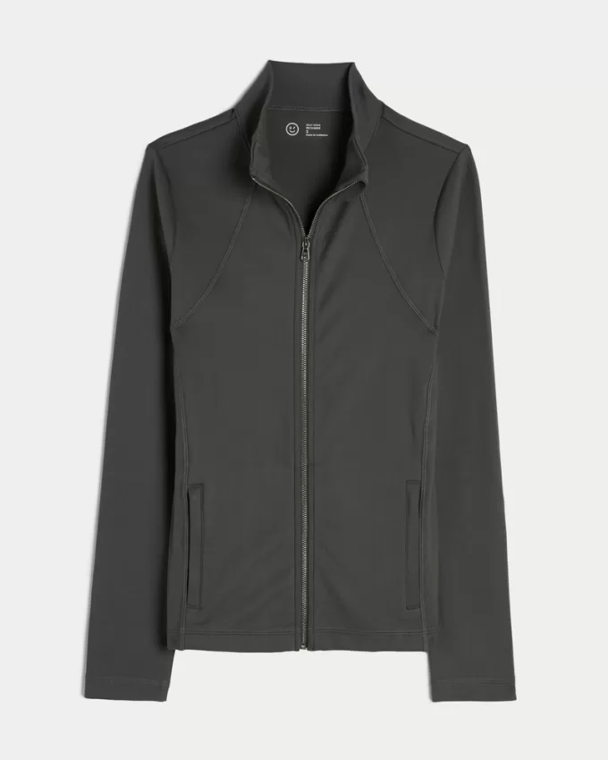 Gilly Hicks Active Recharge Zip-Up Jacket,Gilly Hicks Active Recharge Zip-Up Jacket