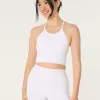 Gilly Hicks Active Ribbed Seamless Fabric High-Neck Tank,Gilly Hicks Active Ribbed Seamless Fabric High-Neck Tank