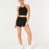 Gilly Hicks Active Ribbed Seamless Fabric High-Neck Tank,Gilly Hicks Active Ribbed Seamless Fabric High-Neck Tank