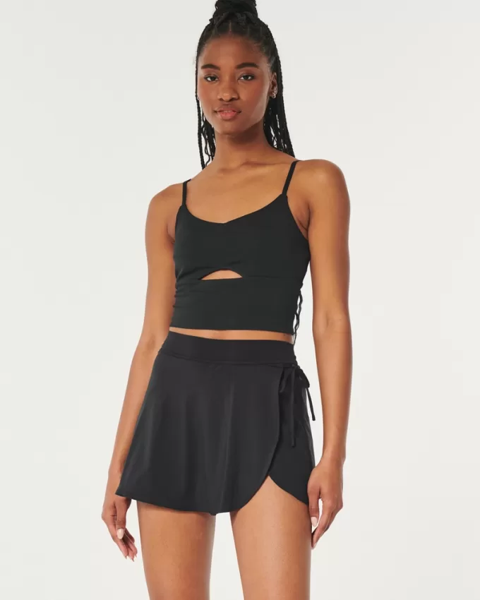 Gilly Hicks Active Tie Flutter Skortie,Gilly Hicks Active Tie Flutter Skortie