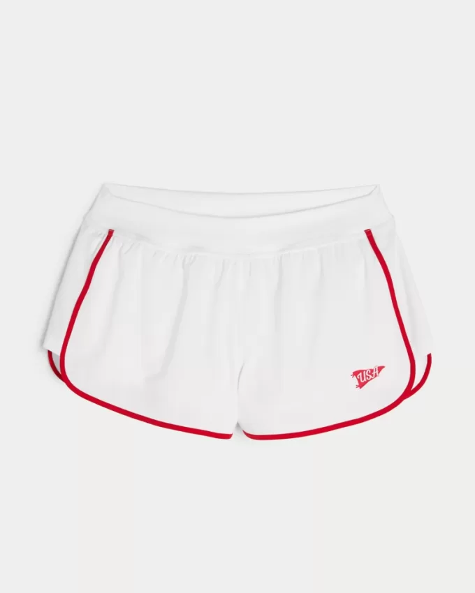Gilly Hicks Active Tipped Running Shorts,Gilly Hicks Active Tipped Running Shorts