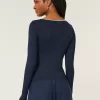 Gilly Hicks Active Tipped Wrap Top,Gilly Hicks Active Tipped Wrap Top