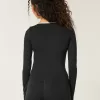 Gilly Hicks Active Tipped Wrap Top,Gilly Hicks Active Tipped Wrap Top