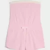 Gilly Hicks Cozy Strapless Waffle Onesie,Gilly Hicks Cozy Strapless Waffle Onesie
