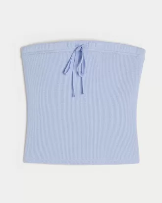 Gilly Hicks Cozy Waffle Bandeau Top,Gilly Hicks Cozy Waffle Bandeau Top
