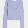 Gilly Hicks Cozy Waffle Boat-Neck Top,Gilly Hicks Cozy Waffle Boat-Neck Top Gilly Hicks Cozy Waffle Boat-Neck Top,Gilly Hicks Cozy Waffle Boat-Neck Top
