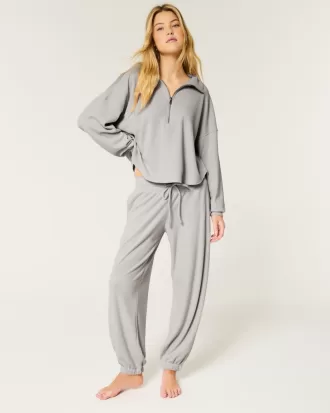 Gilly Hicks Cozy Waffle Joggers,Gilly Hicks Cozy Waffle Joggers Gilly Hicks Cozy Waffle Joggers,Gilly Hicks Cozy Waffle Joggers