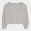 Gilly Hicks Cozy Waffle Off-the-Shoulder V-Neck Top,Gilly Hicks Cozy Waffle Off-the-Shoulder V-Neck Top Gilly Hicks Cozy Waffle Off-the-Shoulder V-Neck Top,Gilly Hicks Cozy Waffle Off-the-Shoulder V-Neck Top