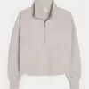 Gilly Hicks Cozy Waffle Quarter-Zip Top,Gilly Hicks Cozy Waffle Quarter-Zip Top Gilly Hicks Cozy Waffle Quarter-Zip Top,Gilly Hicks Cozy Waffle Quarter-Zip Top