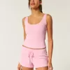 Gilly Hicks Cozy Waffle Shorts,Gilly Hicks Cozy Waffle Shorts