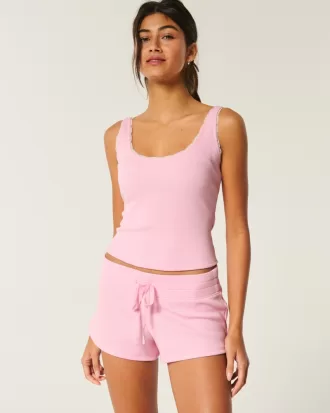 Gilly Hicks Cozy Waffle Shorts,Gilly Hicks Cozy Waffle Shorts