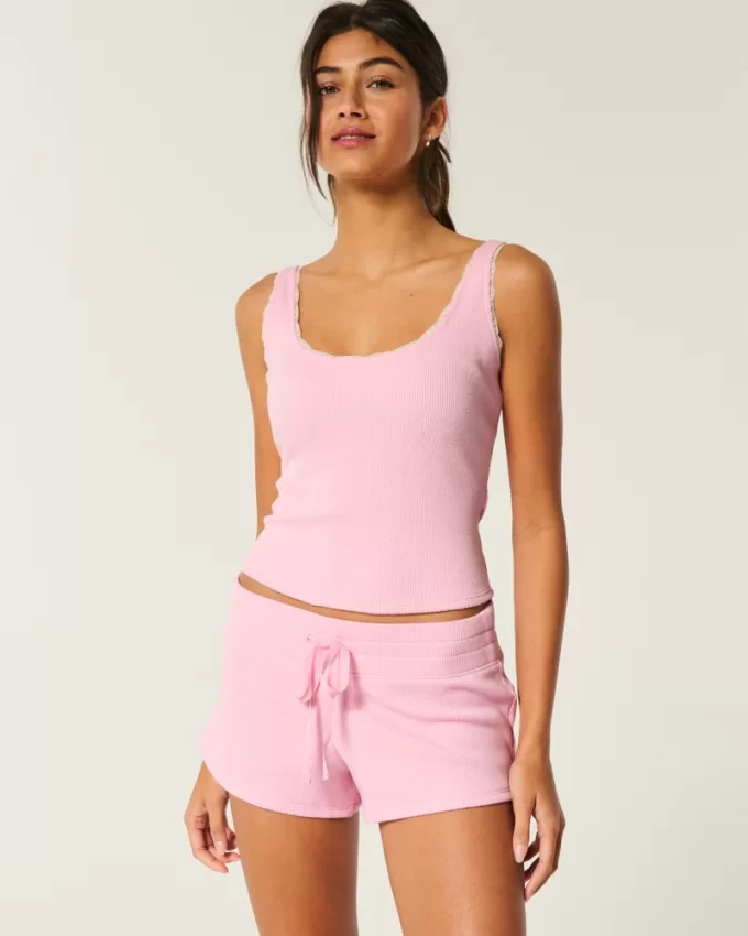 Gilly Hicks Cozy Waffle Shorts,Gilly Hicks Cozy Waffle Shorts