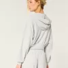 Gilly Hicks Cozy Waffle Zip-Up Hoodie,Gilly Hicks Cozy Waffle Zip-Up Hoodie