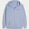 Gilly Hicks Oversized Waffle Zip-Up Hoodie,Gilly Hicks Oversized Waffle Zip-Up Hoodie