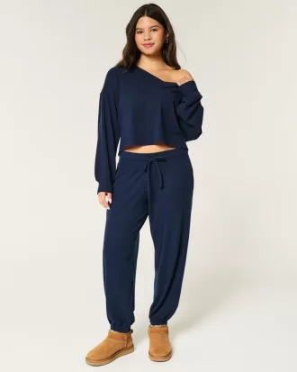 Gilly Hicks Relaxed Waffle Joggers,Gilly Hicks Relaxed Waffle Joggers Gilly Hicks Relaxed Waffle Joggers,Gilly Hicks Relaxed Waffle Joggers