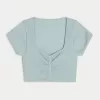 Gilly Hicks Ribbed Seamless Fabric Scoop Top,Gilly Hicks Ribbed Seamless Fabric Scoop Top