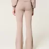 Gilly Hicks Sweater-Knit Foldover Waist Flare Pants,Gilly Hicks Sweater-Knit Foldover Waist Flare Pants