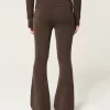 Gilly Hicks Sweater-Knit Foldover Waist Flare Pants,Gilly Hicks Sweater-Knit Foldover Waist Flare Pants