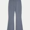 Gilly Hicks Sweater-Knit Foldover Waist Flare Pants,Gilly Hicks Sweater-Knit Foldover Waist Flare Pants