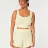 Gilly Hicks Sweater-Knit Shorts,Gilly Hicks Sweater-Knit Shorts