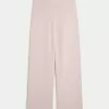 Gilly Hicks Sweater-Knit Straight Pants,Gilly Hicks Sweater-Knit Straight Pants