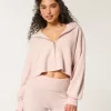 Gilly Hicks Sweater-Knit Zip-Up Hoodie,Gilly Hicks Sweater-Knit Zip-Up Hoodie