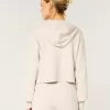 Gilly Hicks Sweater-Knit Zip-Up Hoodie,Gilly Hicks Sweater-Knit Zip-Up Hoodie