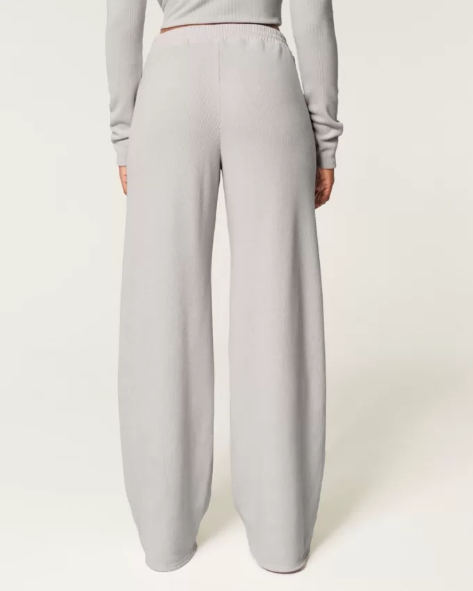 Gilly Hicks Waffle Straight Pants,Gilly Hicks Waffle Straight Pants