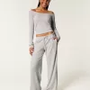 Gilly Hicks Waffle Straight Pants,Gilly Hicks Waffle Straight Pants