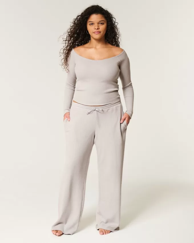 Gilly Hicks Waffle Straight Pants,Gilly Hicks Waffle Straight Pants Gilly Hicks Waffle Straight Pants,Gilly Hicks Waffle Straight Pants
