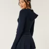 Gilly Hicks Waffle Zip-Up Hoodie,Gilly Hicks Waffle Zip-Up Hoodie