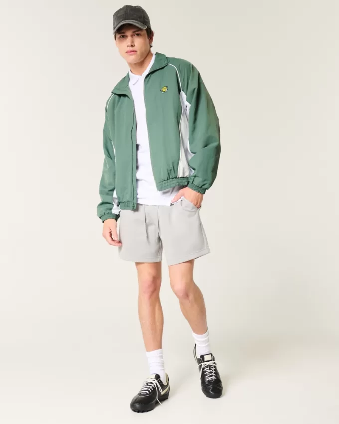 Golf Graphic Windbreaker Jacket,Golf Graphic Windbreaker Jacket