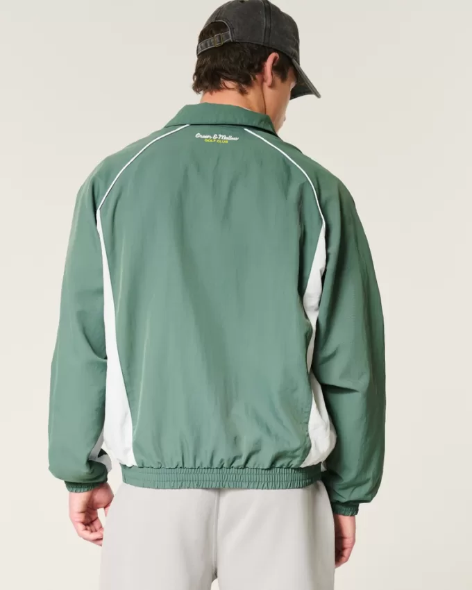 Golf Graphic Windbreaker Jacket,Golf Graphic Windbreaker Jacket