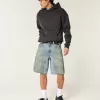 Greased Baggy Jean Shorts,Greased Baggy Jean Shorts
