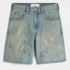 Greased Baggy Jean Shorts,Greased Baggy Jean Shorts