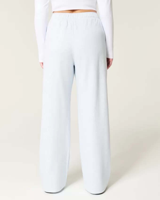 Heart Graphic Wide-Leg Sweatpants,Heart Graphic Wide-Leg Sweatpants Heart Graphic Wide-Leg Sweatpants,Heart Graphic Wide-Leg Sweatpants
