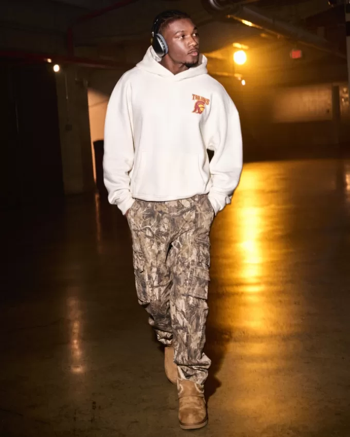 Heavyweight Loose Camo Cargo Pants,Heavyweight Loose Camo Cargo Pants
